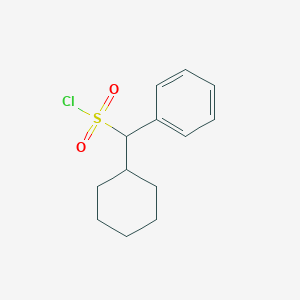 Cyclohexyl(phenyl)methanesulfonyl chloride