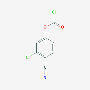 3-Chloro-4-cyanophenyl chloroformate