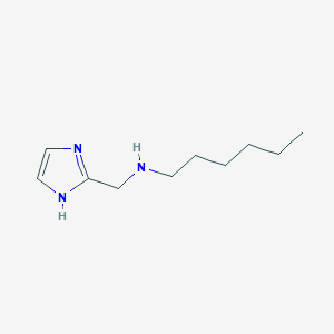 Hexyl(1H-imidazol-2-ylmethyl)amine