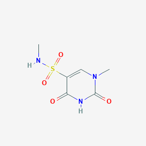 N,1-Dimethyl-2,4-dioxo-1,2,3,4-tetrahydropyrimidine-5-sulfonamide