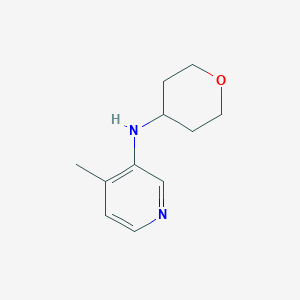 4-methyl-N-(oxan-4-yl)pyridin-3-amine