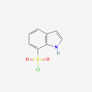 1H-indole-7-sulfonyl chloride