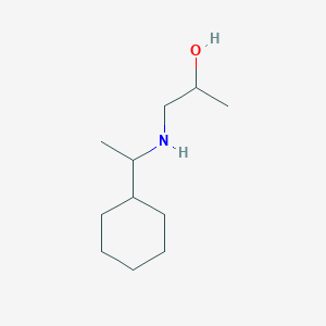 1-[(1-Cyclohexylethyl)amino]propan-2-ol