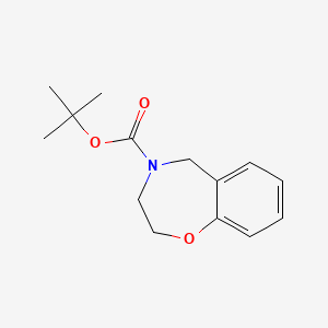 Tert-butyl 2,3,4,5-tetrahydro-1,4-benzoxazepine-4-carboxylate