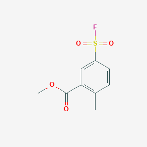 Methyl 5-(fluorosulfonyl)-2-methylbenzoate