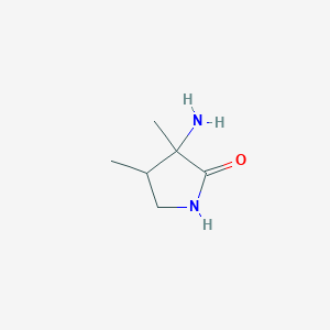 3-Amino-3,4-dimethylpyrrolidin-2-one