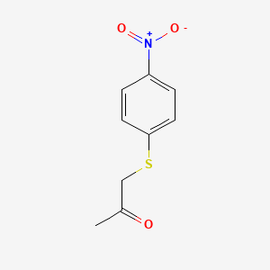 2-Propanone, 1-(p-nitrophenylthio)-