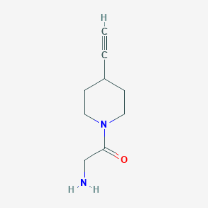 2-Amino-1-(4-ethynylpiperidin-1-yl)ethan-1-one