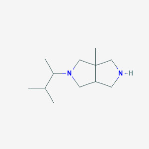 3A-methyl-2-(3-methylbutan-2-yl)-octahydropyrrolo[3,4-c]pyrrole