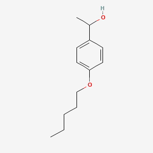 1-[4-(Pentyloxy)phenyl]ethan-1-ol