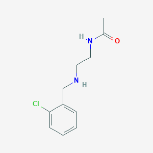 N-(2-{[(2-chlorophenyl)methyl]amino}ethyl)acetamide