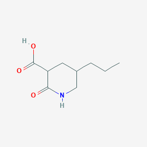 2-Oxo-5-propylpiperidine-3-carboxylic acid