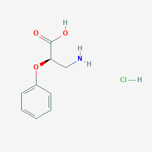 (2R)-3-Amino-2-phenoxypropanoic acid hydrochloride