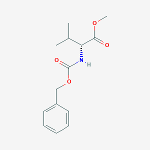 molecular formula C14H19NO4 B132570 N-Benzyloxycarbonyl D-Valine Methyl Ester CAS No. 154674-67-6