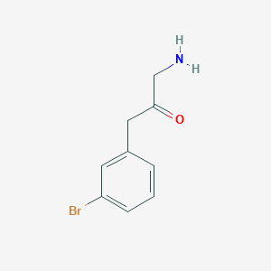 1-Amino-3-(3-bromophenyl)propan-2-one