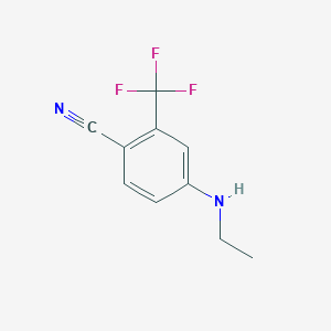 4-(Ethylamino)-2-(trifluoromethyl)benzonitrile