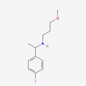 [1-(4-Iodophenyl)ethyl](3-methoxypropyl)amine