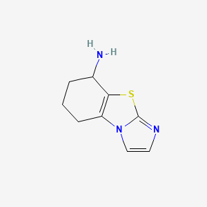 7-Thia-2,5-diazatricyclo[6.4.0.0,2,6]dodeca-1(8),3,5-trien-9-amine