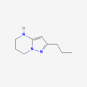 2-propyl-4H,5H,6H,7H-pyrazolo[1,5-a]pyrimidine