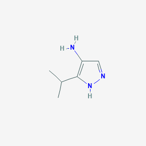 3-(Propan-2-yl)-1H-pyrazol-4-amine