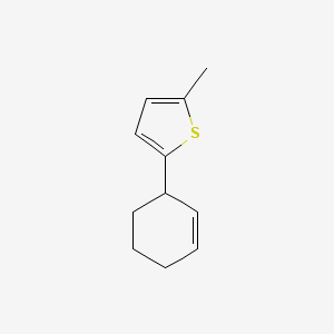 2-(Cyclohex-2-en-1-yl)-5-methylthiophene