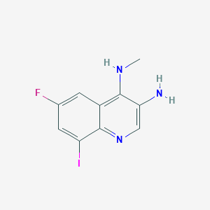 6-Fluoro-8-iodo-N4-methylquinoline-3,4-diamine