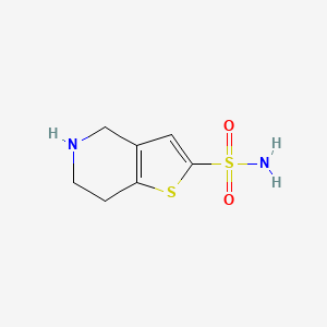 4H,5H,6H,7H-Thieno[3,2-c]pyridine-2-sulfonamide