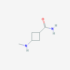 (1S,3s)-3-(methylamino)cyclobutane-1-carboxamide