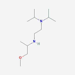 {2-[Bis(propan-2-yl)amino]ethyl}(1-methoxypropan-2-yl)amine