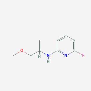 6-fluoro-N-(1-methoxypropan-2-yl)pyridin-2-amine