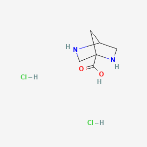 2,5-Diazabicyclo[2.2.1]heptane-1-carboxylic acid dihydrochloride