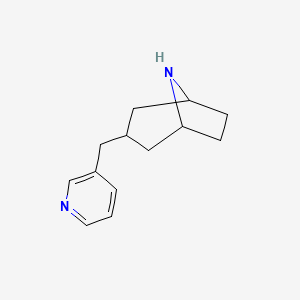 3-[(Pyridin-3-yl)methyl]-8-azabicyclo[3.2.1]octane