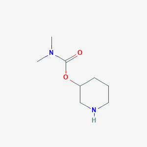 Piperidin-3-yl dimethylcarbamate