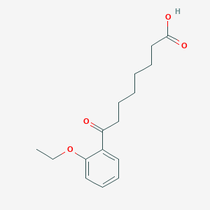 8-(2-Ethoxyphenyl)-8-oxooctanoic acid