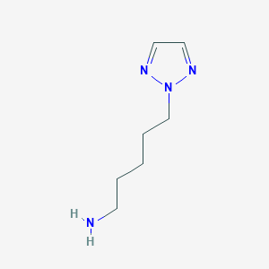 5-(2H-1,2,3-Triazol-2-yl)pentan-1-amine