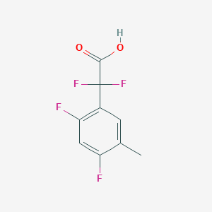 2-(2,4-Difluoro-5-methylphenyl)-2,2-difluoroacetic acid