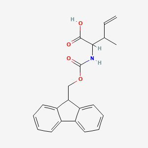 2-({[(9H-fluoren-9-yl)methoxy]carbonyl}amino)-3-methylpent-4-enoic acid