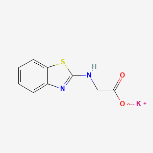 Potassium (1,3-benzothiazol-2-ylamino)acetate