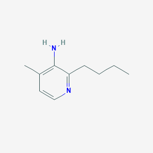 2-Butyl-4-methylpyridin-3-amine