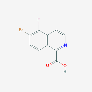 6-Bromo-5-fluoroisoquinoline-1-carboxylic acid