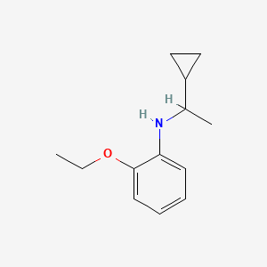 N-(1-cyclopropylethyl)-2-ethoxyaniline