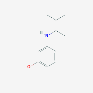 3-methoxy-N-(3-methylbutan-2-yl)aniline