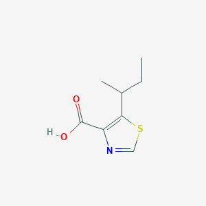 5-(Butan-2-yl)-1,3-thiazole-4-carboxylic acid