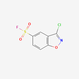 3-Chloro-1,2-benzoxazole-5-sulfonyl fluoride