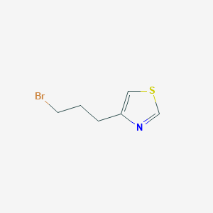 4-(3-Bromopropyl)-1,3-thiazole