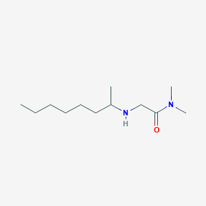 N,N-Dimethyl-2-[(octan-2-yl)amino]acetamide