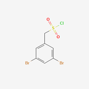 (3,5-Dibromophenyl)methanesulfonyl chloride