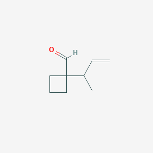 1-(But-3-en-2-yl)cyclobutane-1-carbaldehyde