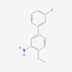 2-Ethyl-5-(3-fluorophenyl)aniline