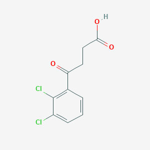 molecular formula C10H8Cl2O3 B132580 4-(2,3-二氯苯基)-4-氧代丁酸 CAS No. 32003-41-1